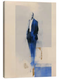 Leinwandbild Die Geometrie seiner Einsamkeit - DejaReve