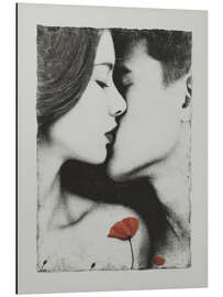 Alubild Eine Blume war Zeugin des Kusses - DejaReve