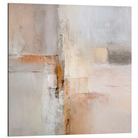 Alubild Schweigende Strukturen - Melanie Viola