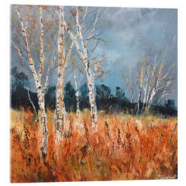 Acrylglasbild Espen im Herbst - Pol Ledent