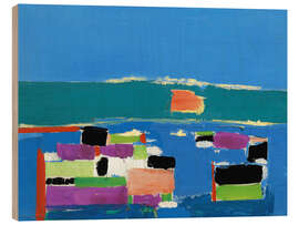 Holzbild La Ciotat - Nicolas de Staël