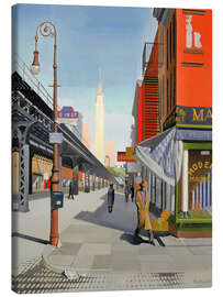 Leinwandbild Third Avenue - Charles Goeller