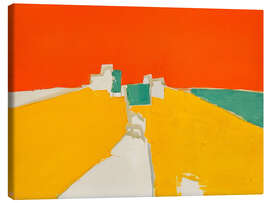 Leinwandbild Agrigent - Nicolas de Staël