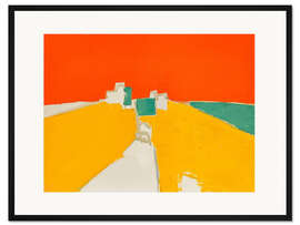 Gerahmter Kunstdruck Agrigent