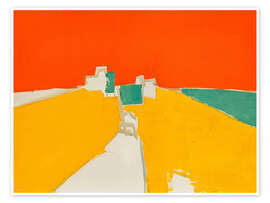 Wandbild Agrigent - Nicolas de Staël