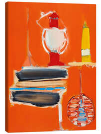 Leinwandbild Die rote Laterne - Nicolas de Staël