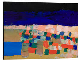 Quadro em alumínio Midnight Landscape, Le Lavandou