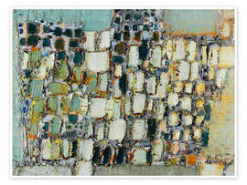 Wandbild Abstrakte Komposition - Nicolas de Staël