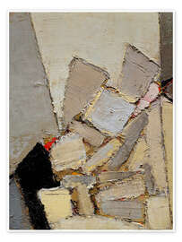 Wandbild Abstrakte Komposition - Nicolas de Staël