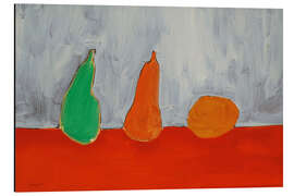 Alubild Stillleben mit Früchten