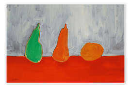 Poster Stillleben mit Früchten