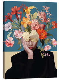 Leinwandbild Der geheime Garten im Inneren - Branka Kodžoman