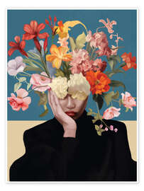 Wandbild Der geheime Garten im Inneren - Branka Kodžoman