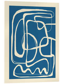 Acrylglasbild Moderne minimalistische Einlinienkunst - Branka Kodžoman