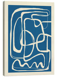 Leinwandbild Moderne minimalistische Einlinienkunst - Branka Kodžoman