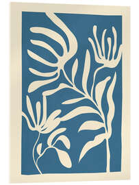 Acrylglasbild Minimale abstrakte Pflanze