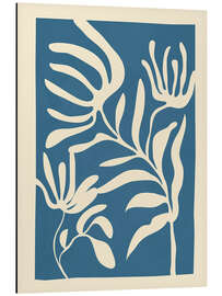 Magnettafel Minimale abstrakte Pflanze