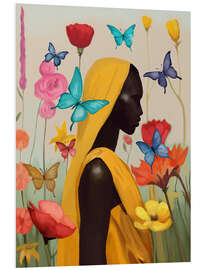 Hartschaumbild Gartenmuse