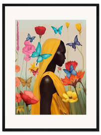 Gerahmter Kunstdruck Gartenmuse