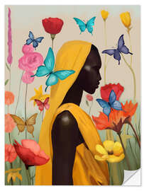 Wandsticker Gartenmuse