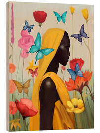 Holzbild Gartenmuse - Branka Kodžoman