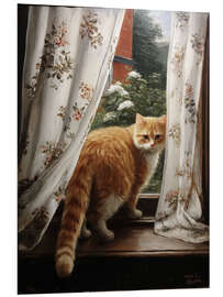 Hartschaumbild Das Fenster