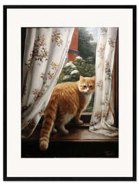 Gerahmter Kunstdruck Das Fenster