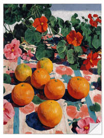 Wall sticker Stillness Arranged in Orange - DejaReve