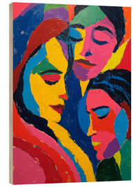 Holzbild Sisterhood - DejaReve