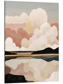 Alubild Abstrakte Wolkenlandschaft