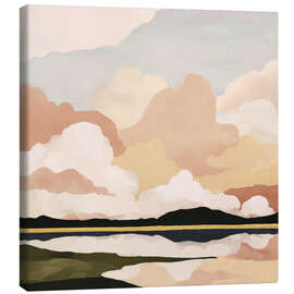Leinwandbild Sanfte Wolkenlandschaft