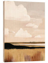 Holzbild Ruhiger Horizont - ThingDesign