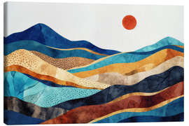 Leinwandbild Fragmentierter Horizont - Mango Art