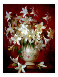 Wandbild Wo Licht zu Blütenblättern wird - DejaReve