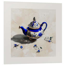 Hartschaumbild Die Kunst des einfachen Tees - DejaReve