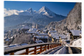 Acrylglasbild Watzmannblick in Berchtesgaden - Achim Thomae