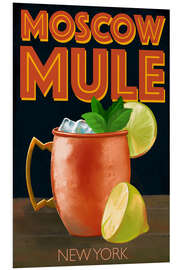 Hartschaumbild Moscow Mule, New York - Marco Marella