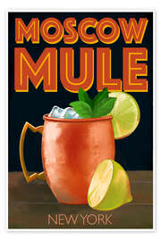 Wandbild Moscow Mule, New York - Marco Marella