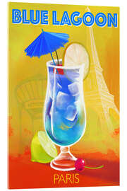 Acrylglasbild Blue Lagoon, Paris - Marco Marella