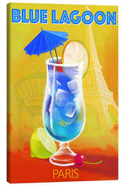 Leinwandbild Blue Lagoon, Paris - Marco Marella
