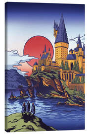 Leinwandbild Zauberschloss