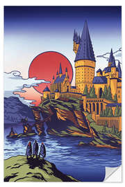 Wandsticker Zauberschloss