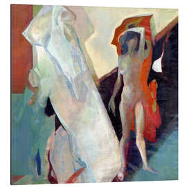 Alubild Weiblicher Akt in einem Interieur - Anatoliy Chudinovskikh