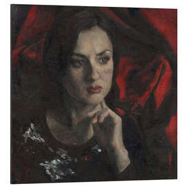 Alubild Porträt einer jungen Frau - Andrej Losovoj