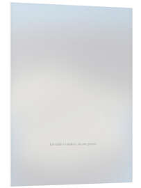 Hartschaumbild Ich wähle Gedanken, die mir guttun.