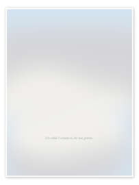 Poster Ich wähle Gedanken, die mir guttun. - Typobox