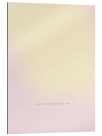 Gallery print Ich lasse los und vertraue dem Leben. - Typobox