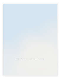 Poster Ich kann Pausen machen und neue Kraft sammeln. - Typobox