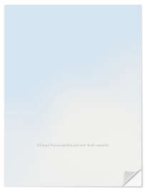 Wandsticker Ich kann Pausen machen und neue Kraft sammeln. - Typobox