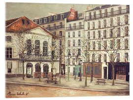 Acrylglasbild Théâtre de l'Atelier - Maurice Utrillo